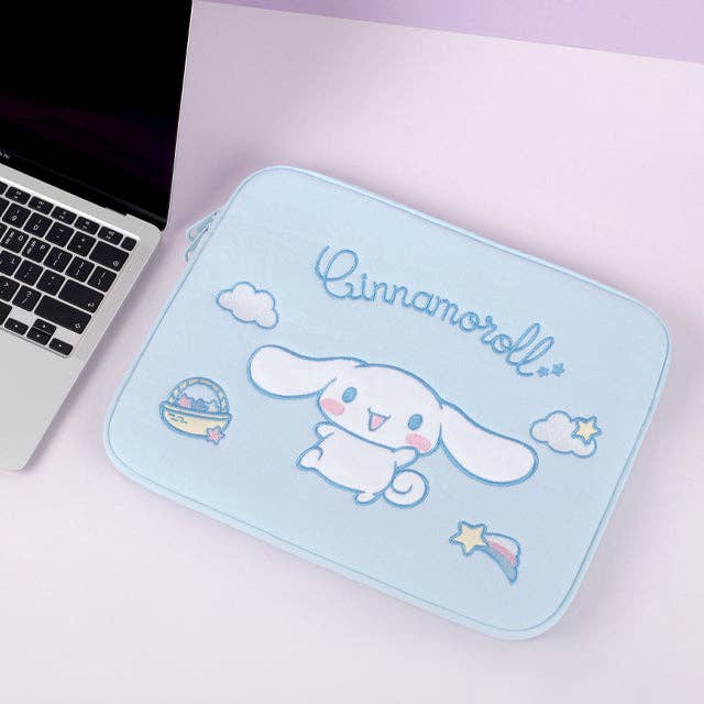 Sanrio My Melody Premium 13" Laptop Tablet Cover Case: Kuromi