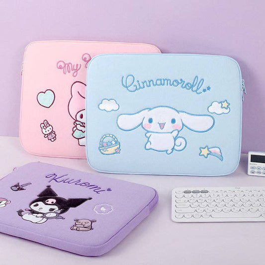 Sanrio My Melody Premium 13" Laptop Tablet Cover Case: Cinnamoroll