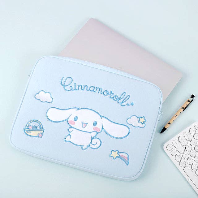 Sanrio My Melody Premium 13" Laptop Tablet Cover Case: Kuromi