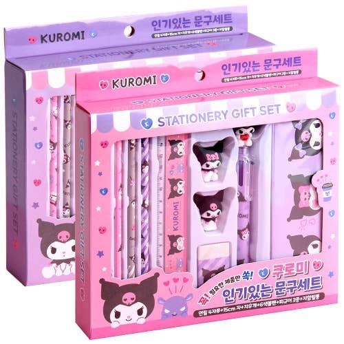 Sanrio Cinnamoroll Stationery Pencil, Pen, case Gift SET: Cinnamoroll