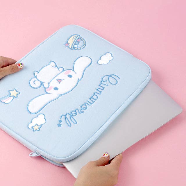 Sanrio My Melody Premium 13" Laptop Tablet Cover Case: Kuromi