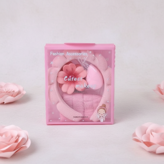 Pink Fashion Accessories Set