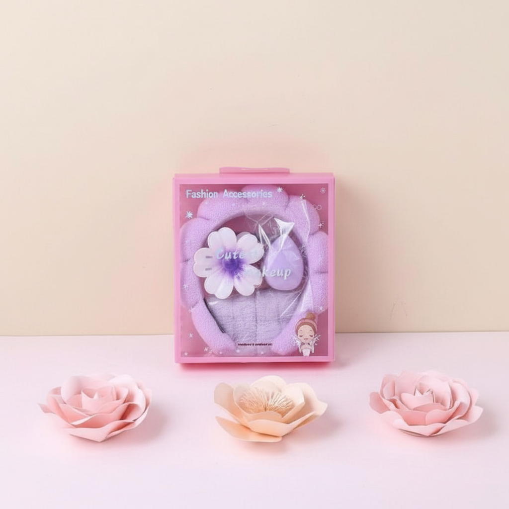 Purple Fashion Accessories Set