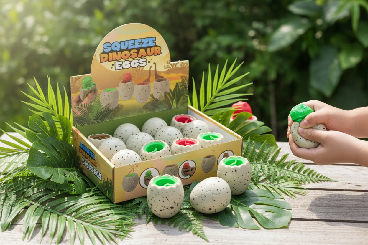 Squeeze Dinosaur Eggs - Jungle Lifestyle