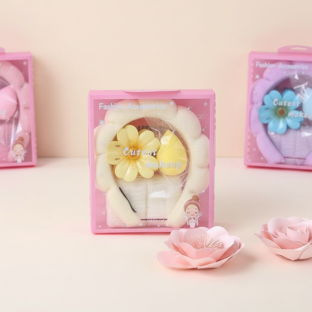 Yellow Fashion Accessories Set